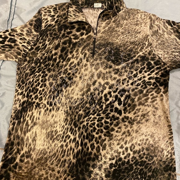 Jackets Galore by John Farah Blingy Fashion Jacket Size Medium - Picture 4 of 5